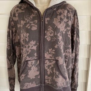 Eddie Bauer Sherpa Lined Zippered Hoodie